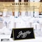 Better Office Products 100 Pack Gold Metallic Border Place Cards, 2in. x 3.5in. Folded Table Tent Cards, 100PK 64647 - alternate 4